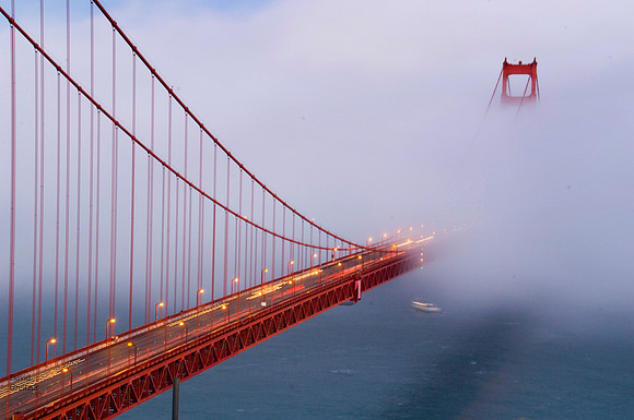 Golden Gate Bridge at Dusk